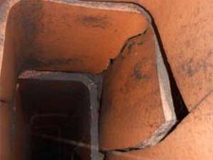 Chimney Liner Cracked